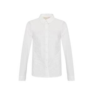 NEW THEO THE LABEL women's theia crushed taffeta shirt in coconut milk